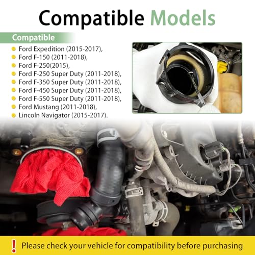 926-168 O-Rings Seal Set Radiator Hose and Coolant Tee T-Pipe