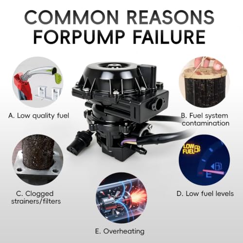 Oil Injection Fuel Pump Replacement for Johnson Evinrude 5007422