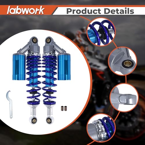 labwork Rear Shock Absorbers Suspension Replacement for Dirt Bike GoKart