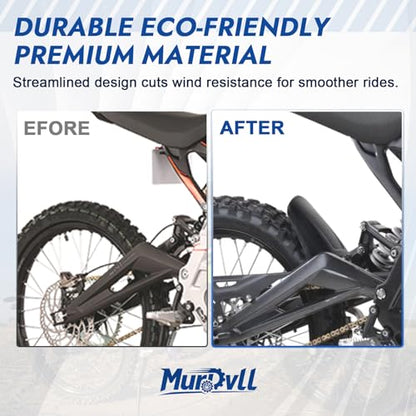 Rear Shock Fender for SurRon Light Bee X/S Mud guard Motorcycle Dirt Bike - style: Rear shock absorber