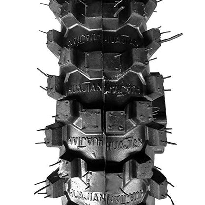 80/100-12inch Rear Tire Disc Brake Wheel Rim With 12mm Bearing Set for Pit Pro Dirt Bike - size: 80/100-12