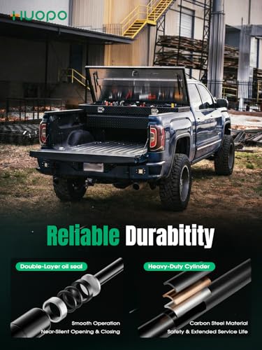 HUOPO C16-18233 10 inch 40lb Gas Struts, Truck Tool Box Shocks, 2 Pack - style: 10" 40lb