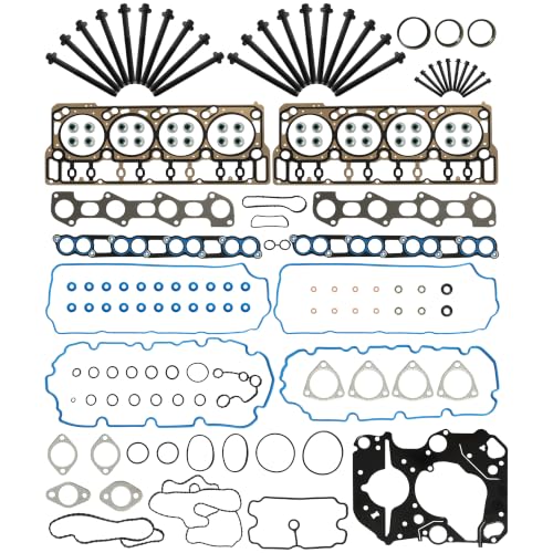 6.4 Head Gasket Set w/Head Bolts Fit For Ford 08-10 HS26565PT - size: 6.4 Head Gasket Set w/Head Bolts