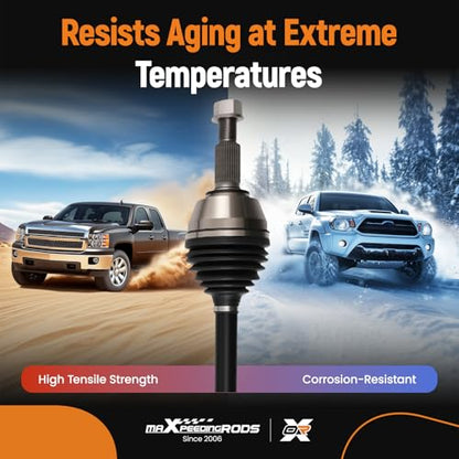 maXpeedingrods Front Left and Right CV Axle Shaft for Nissan Maxima 66-6295 - size: 66-6295-LR