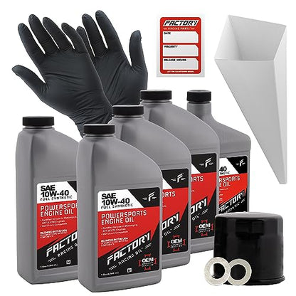 Factory Racing Parts Oil Change Kit compatible with Suzuki C90B Boulevard