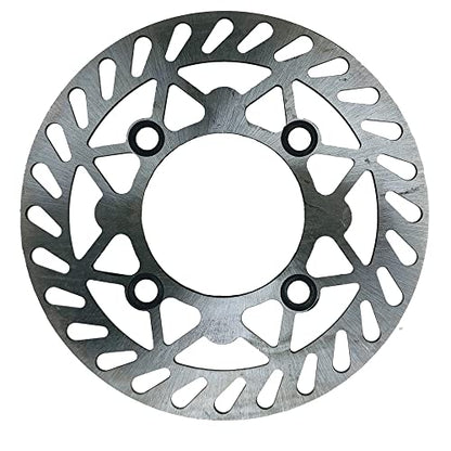 12" Rear Wheel 80/100-12 Tire Assembly For Dirt Pit Bike 125cc 140cc 150cc Apollo SSR XR CRF TaoTao Includes Brake Rotor and 428 Sprocket (12 inch) - size: 12 inch