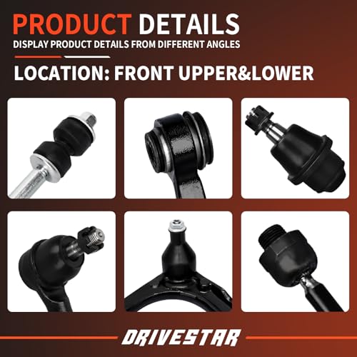 K80669 K80670 Front Upper Control Arm Kit - size: CAK1046