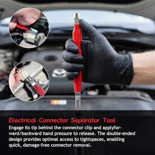 Electrical Disconnect Pliers,Hose Clamp Pliers,Electrical Connector Removal Tool,18Pcs Terminal Removal Tool Kit,Vantora 5Pcs Automotive Tools for Car Wiring and Fuel Line