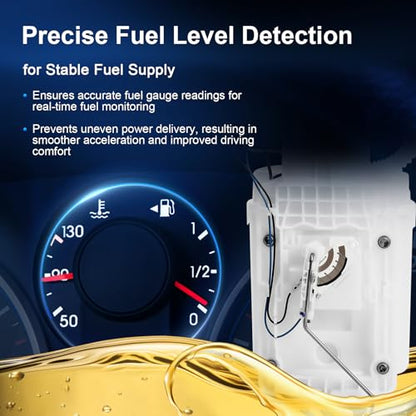 Electric Fuel Pump Assembly for 1998-2010 Volkswagen Beetle L4 1.8L E8424M