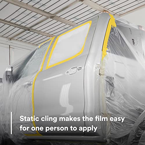 3M Plastic Sheeting, 06724,16 ft x 400 ft, 1 Roll - size: 16 ft x 350 ft