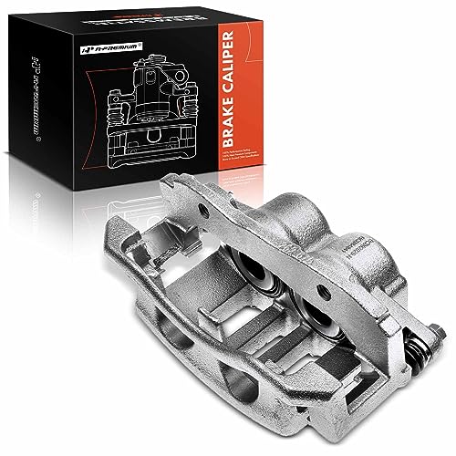 A-Premium Front Left Driver Disc Brake Caliper with Bracket - style: Front Driver Side