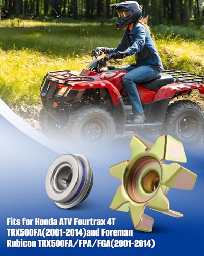 Water Pump Fit for Honda ATV Fourtrax 4T TRX500FA, Foreman Rubicon TRX500FA TRX500FPA TRX500FGA 2001-2014 Replace 19200-HN2-010