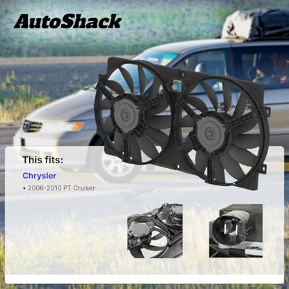 AutoShack Radiator Cooling Fan Assembly, 1pc