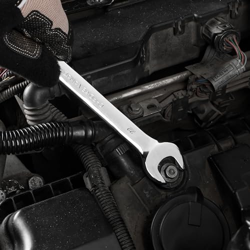 DURATECH 22mm Combination Wrench, Metric - size: 22 mm