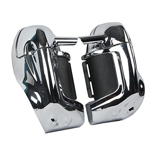 Chrome Vented Fairing Lower Kit Fit for Harley Touring 1983-2013