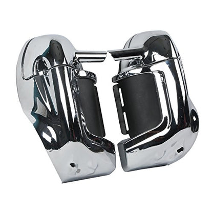 Chrome Vented Fairing Lower Kit Fit for Harley Touring 1983-2013