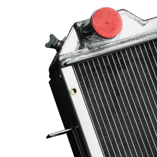 4 Row Aluminum Radiator Compatible with Case/IH 580 SUPER L M 584E 586G 585G 586E 588G 590 234876A1