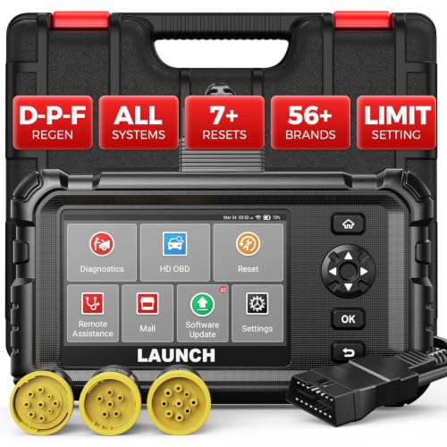 Launch CRP129HD Heavy Duty Truck Scanner with DPF Regen & 7+ Resets