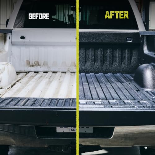 RAPTOR VX Fast Cure Spray & Roll-On Truck Bed Liner Kit, 4 Quarts