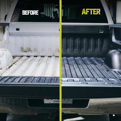 RAPTOR VX Fast Cure Spray & Roll-On Truck Bed Liner Kit, 4 Quarts