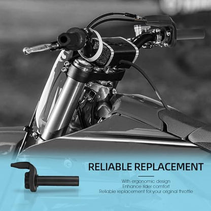 Dirt Bike Throttle Assembly with Throttle Cable