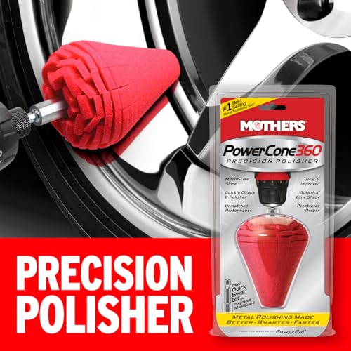 Mothers PowerCone 360, Polishing Tool with Quick Swap Bit (05146)