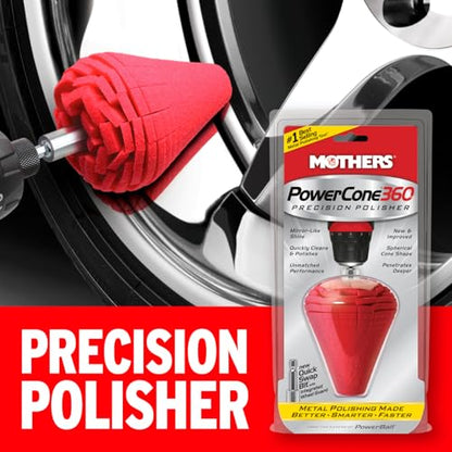 Mothers PowerCone 360, Polishing Tool with Quick Swap Bit (05146)