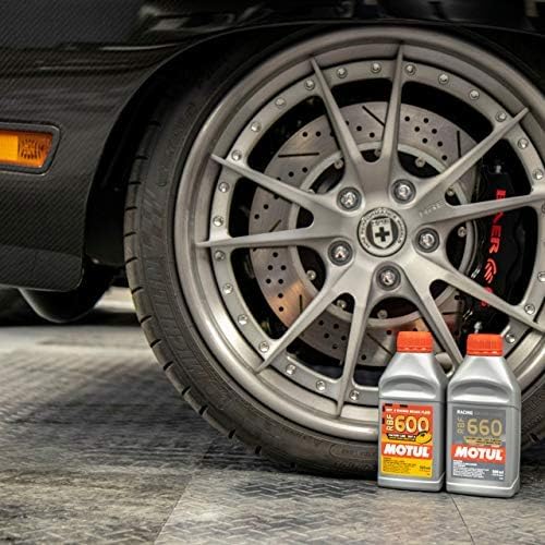 Motul RBF 600 Brake Fluid DOT 4 – Racing & High Performance 100% Synthetic Brake Fluid for Cars & Motorcycles, Track Day, Street & Performance Applications 500ml (3 Pack)