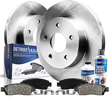 Detroit Axle - Rear Brake Kit for 2016-2022 Chevrolet Malibu - size: 6PR42380/kit
