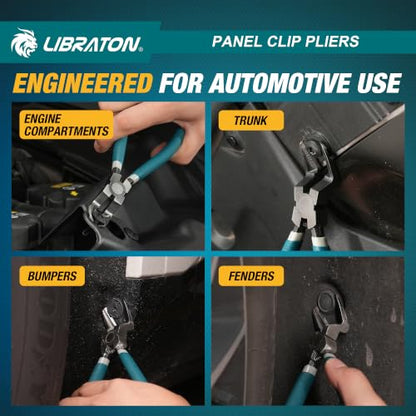 Libraton Panel Clip Pliers, Diagonal Cutting Pliers, Clip Removal Tool