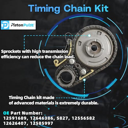 5.3L NON AFM Camshaft Lifter Kit with Full Gasket Set for Overhaul - color: QH-DTB-GM5300-NAFM-001