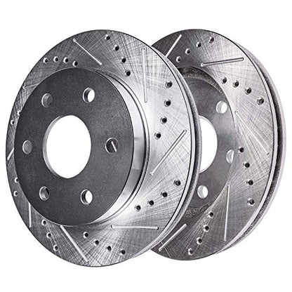 Detroit Axle - 8pc Brake Kit for Ford F-150 Expedition Lincoln Navigator - size: 8PR471015/KIT