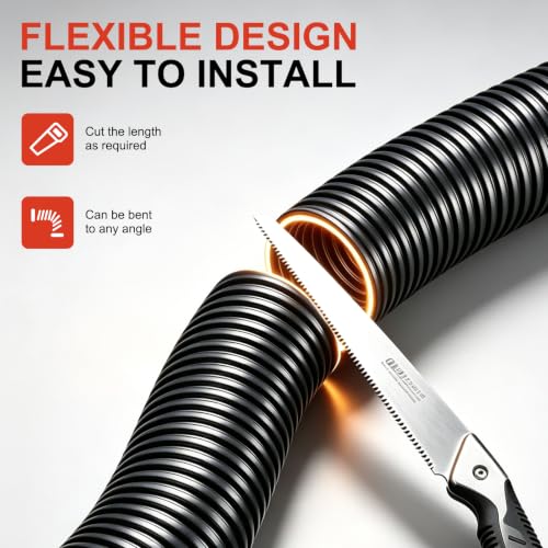 36" Stainless Steel Flexible Radiator Coolant Water Hose Kit - color: Black, size: 36 Inch