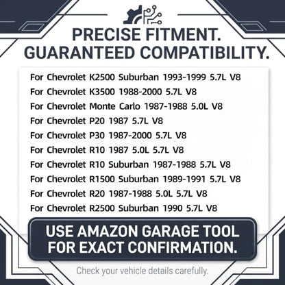 Valve Cover Gasket Set Fits for for Chevy Camaro Caprice 87-97,Tahoe 96-00,for GMC Yukon 92-00,for Pontiac Firebird 87-97,for Cadillac Escalade 99-00,for Buick Roadmaster 91-96,4.3L 5.0L 5.7L V8