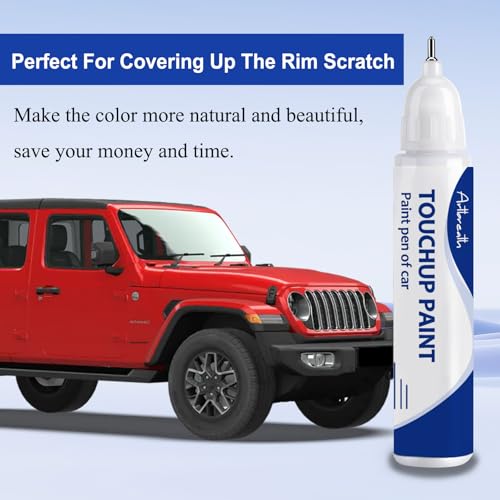 Firecracker Red PRC/MRC Touch Up Paint for Jeep OEM Color Match - color: Firecracker Red(PRC/MRC)