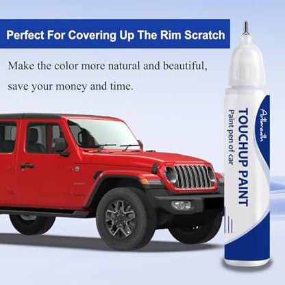 Firecracker Red PRC/MRC Touch Up Paint for Jeep OEM Color Match - color: Firecracker Red(PRC/MRC)
