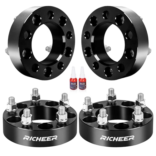Richeer 1.5 inch 5x4.5 Wheel Spacers for TJ XJ YJ KJ KK ZJ Explorer Ranger - size: Thickness:1.5 inch