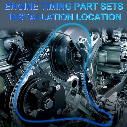 4.7L Engine Timing Chain Kit w/Water Pump Oil Pump Fits for Dodge