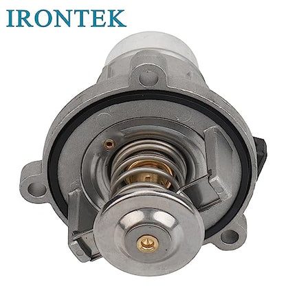 IRONTEK 902-817 Engine Coolant Thermostat Housing Assembly 11537586885 - size: 902-817