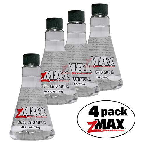 zMAX 58-106 - Fuel Formula - Easy to Use - Fuel Treatment Reduces Carbon Build-Up & Lubricates Metal Extending Life of Vehicle - Runs Efficiently Improving Gas or Diesel Mileage - 6 oz. - 4 Pack - size: 4pk