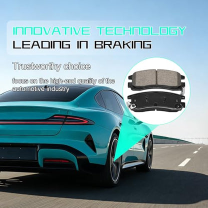 Ceramic Rear Brake Pads for Chevrolet Impala,Monte Carlo - size: D698