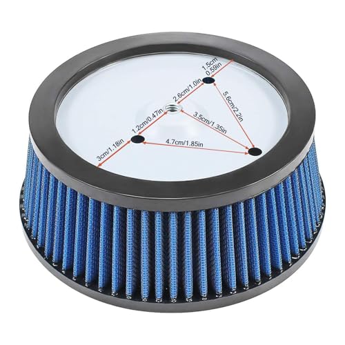 HD-0800 29442-99e Air Filter for Harley Davidson Road King Electra Glide Screamin Eagle Road Glide Dyna Softail Springer Ultra Classic FatBoy Wide Street Super Glide 2944299C 2944299A 2944299B
