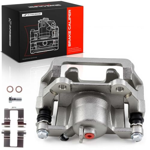 A-Premium Rear Left Driver Disc Brake Caliper with Bracket - style: Rear Driver