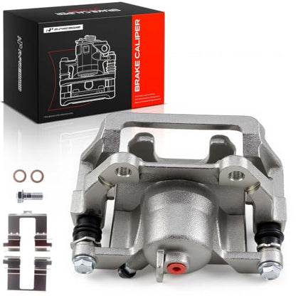 A-Premium Rear Left Driver Disc Brake Caliper with Bracket - style: Rear Driver