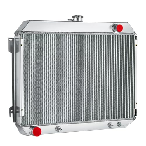 3 Row Aluminum Radiator For 1968-1974 Dodge Charger Coronet/Plymouth Mopar V8 1969 1970 1971 1972 1973 Radiators