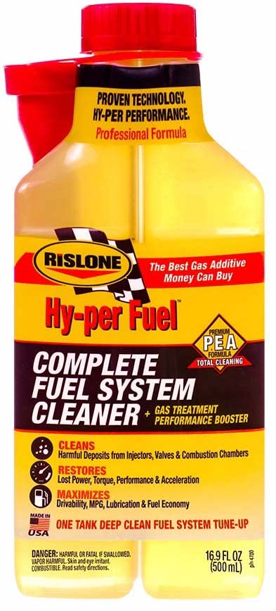 Rislone Hy-per Fuel Complete Fuel System Cleaner Gas (Pack of 4) - size: 4 Pack