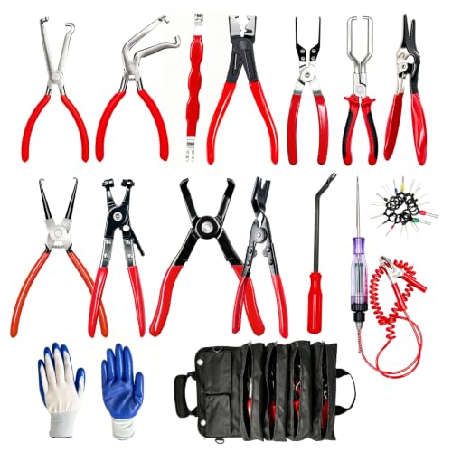 15PCS Automotive Electrical Disconnect Pliers Kit