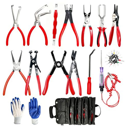 15PCS Automotive Electrical Disconnect Pliers Kit