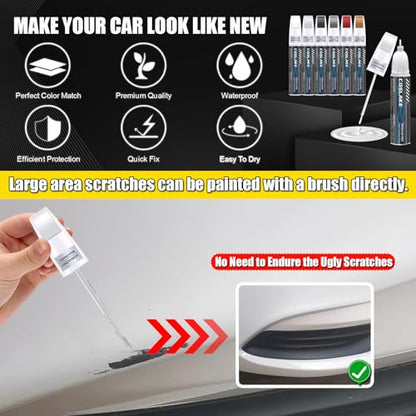 Car Touch Up Paint(Summit White(GAZ/WA8624)) for Buick - color: Summit White(GAZ/WA8624) for 2025 Envision/2024 Envision/2025 Enclave/2025 Envista