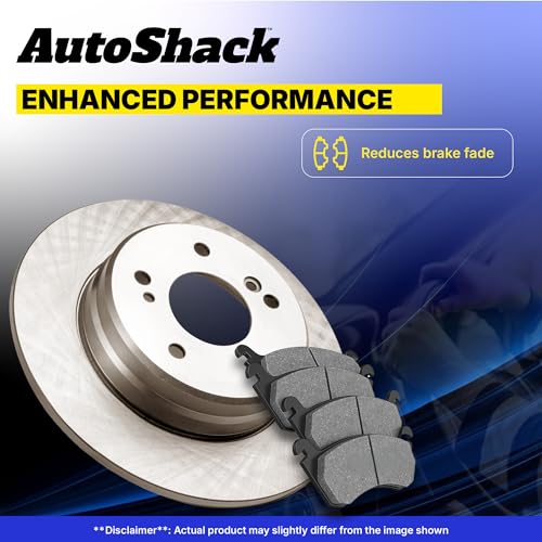AutoShack Front & Rear Brake Rotors & Premium Pads for VW Jetta 2006 - style: Brake Rotor & Premium Pad